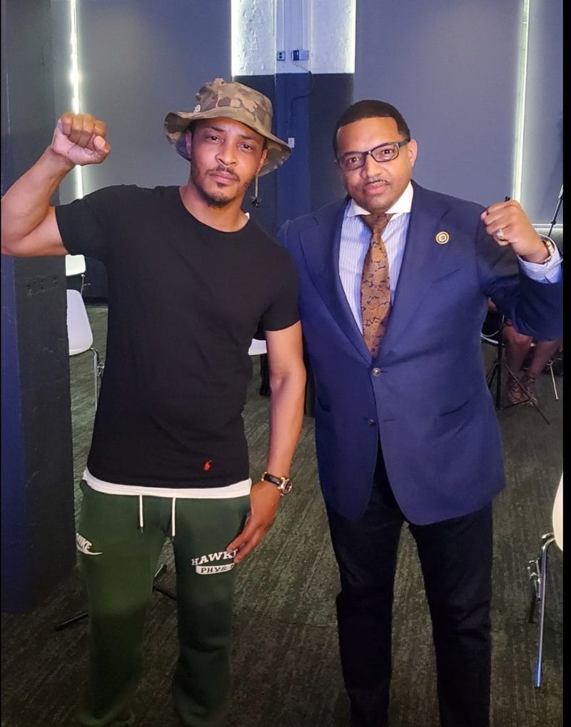 Dr. Rashad Richey and TI