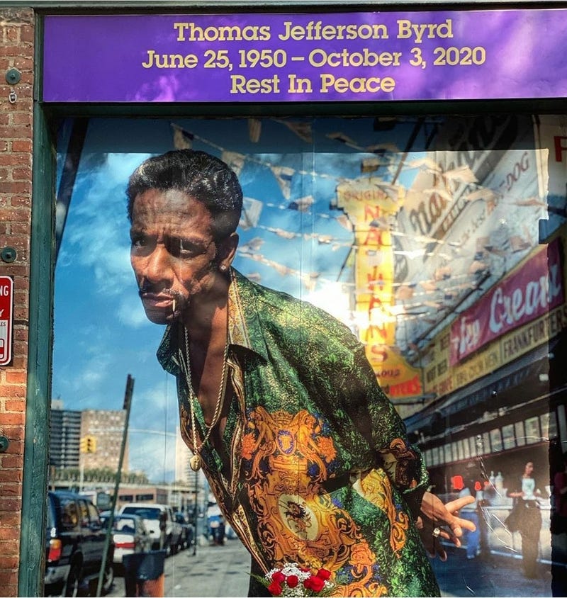 Director Spike lee paid homage to his friend Thomas Byrd on Instagram