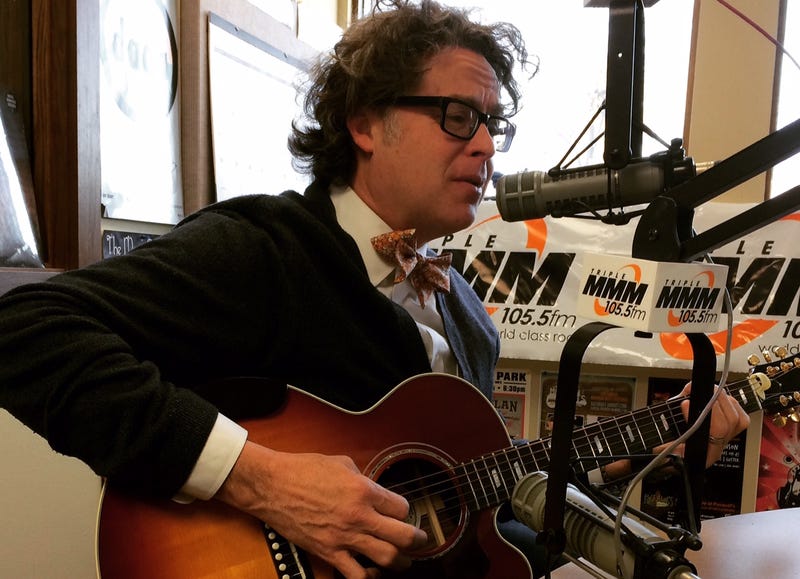 Sean Michael Dargan in the Triple M studio