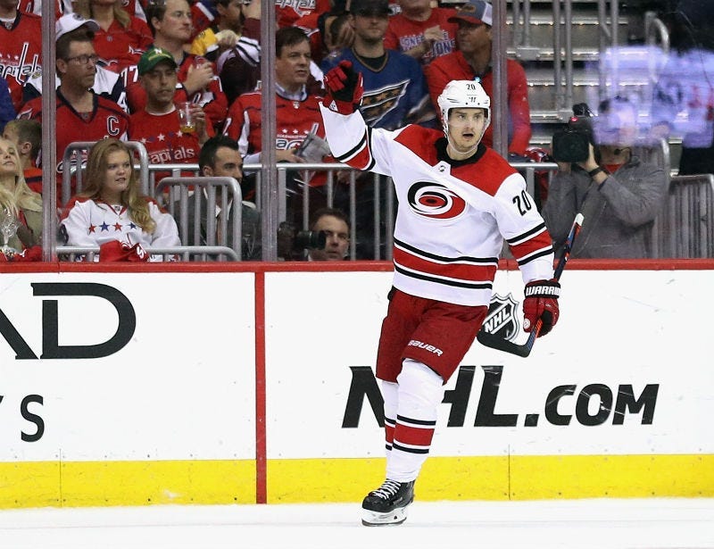 Game 7: Hurricanes come to life in second period