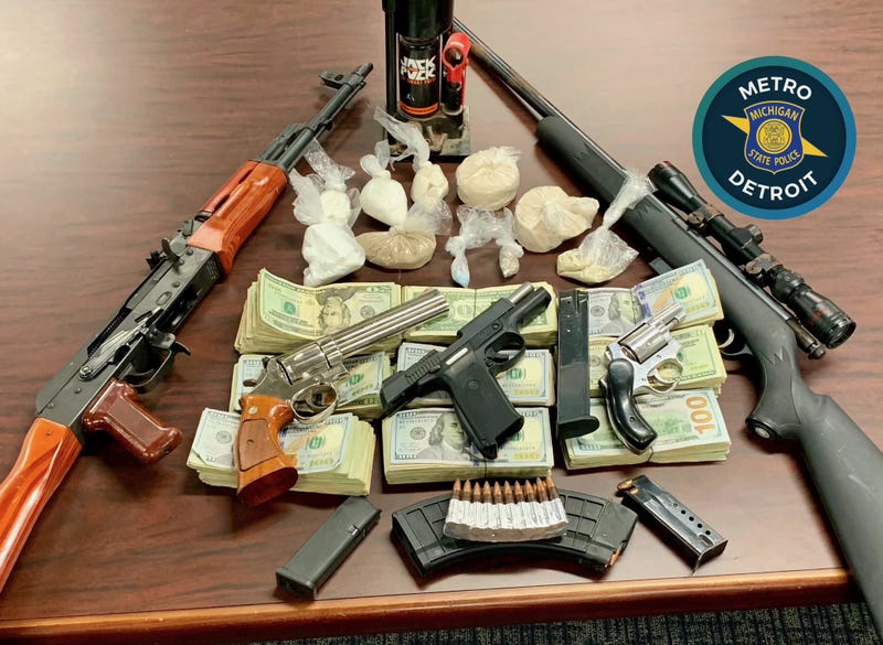 Guns, drugs and money seized in a trio of MSP task force raids