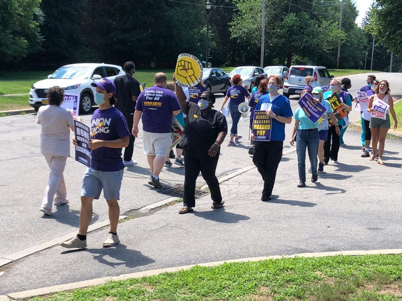 SEIU Protest