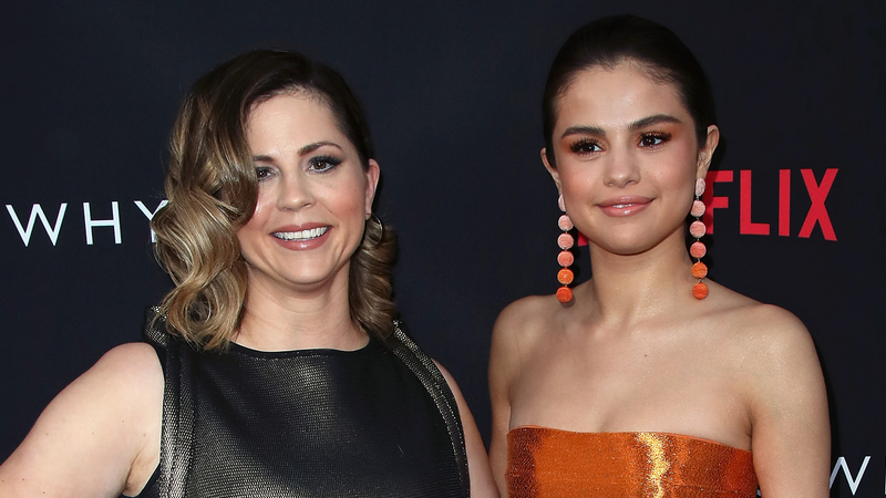 Mandy Teefey and Selena Gomez