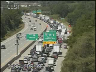 All westbound lanes of I-696 in Farmington Hills are currently closed after troopers said a serious crash involving a jackknifed semi truck killed two people and injured two others on Wednesday morning.