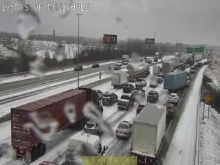Northbound I-75 at McNichols