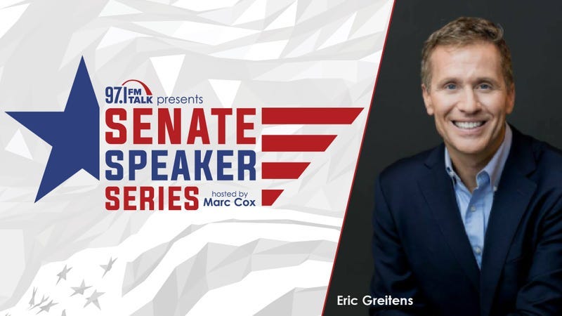 Senate Speaker Series | Eric Greitens