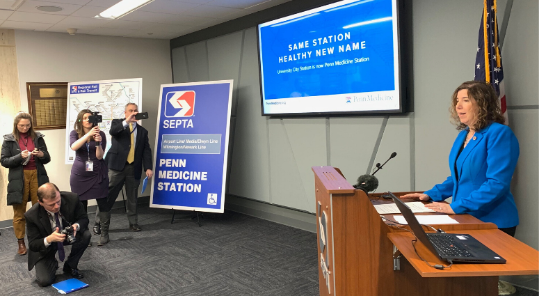 SEPTA changes station to Penn Medicine