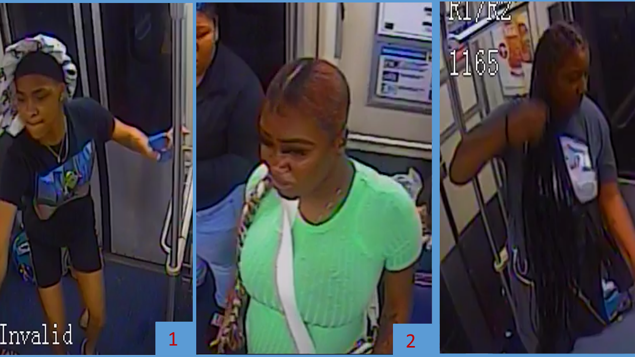 SEPTA police looking for trio of women accused of assault, robbery