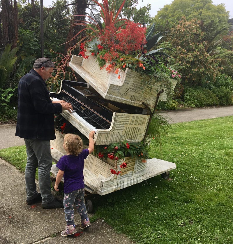 San Francisco Flower Piano