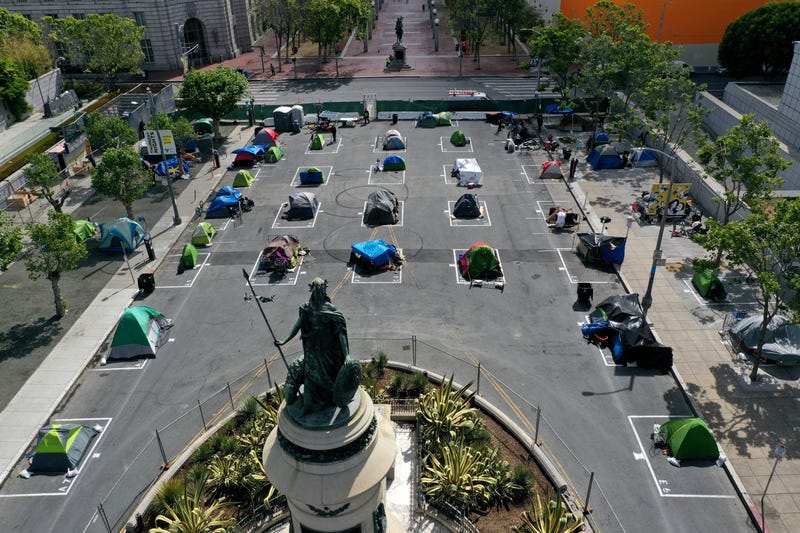 San Francisco opens first city-sanctioned tent encampment