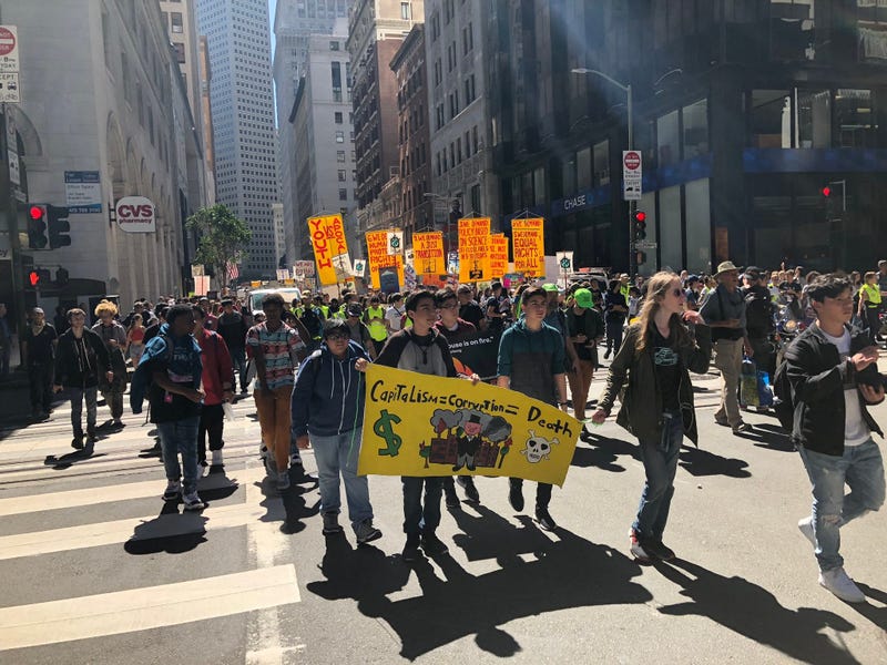 Tens of thousands of Bay Area youth participate in global day of action on climate change