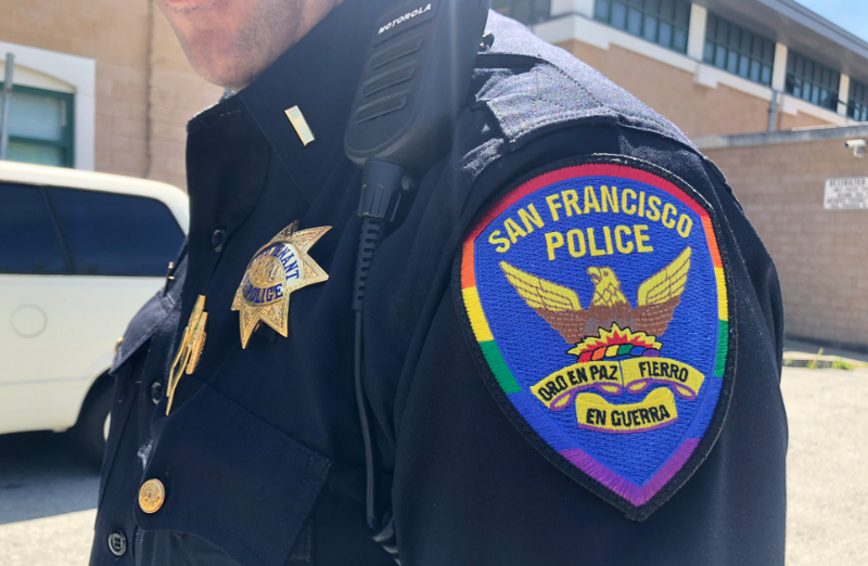San Francisco police are honoring the LGBTQ community by becoming the first in the nation to unveil a rainbow colored “Pride Patch” along with a matching patrol vehicle to support Pride Month.