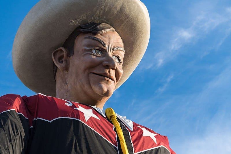 Big Tex at a previous State Fair of Texas