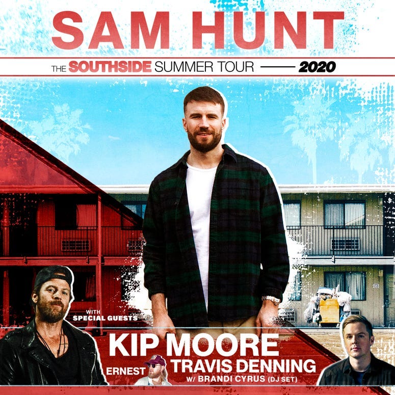 sam hunt tour2020