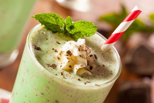 Shamrock Shake, McDonalds, Seasonal Drink, St. Patrick's Day