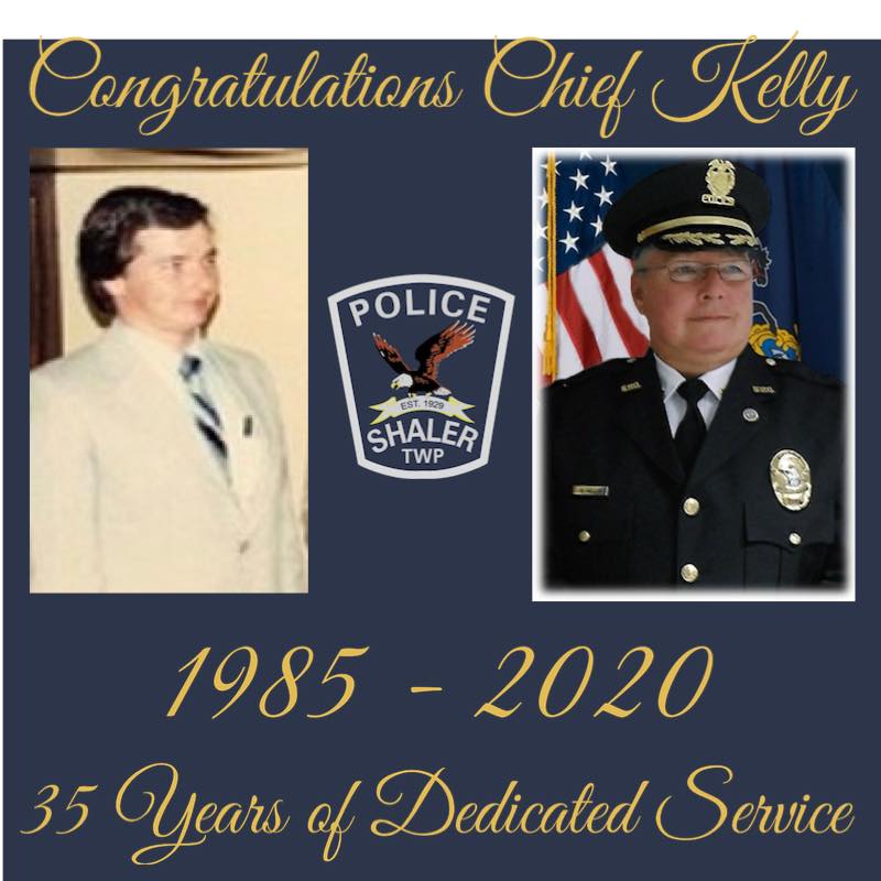 Chief Bryan Kelly Retirement