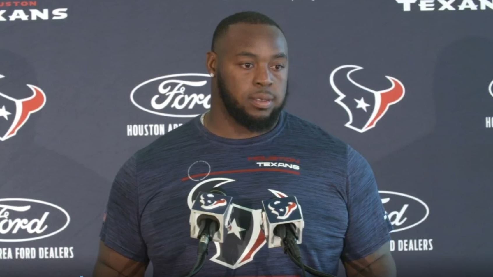 Shaq Mason thinks Texans offensive line can be one of NFL's best, offers advice to young teammates