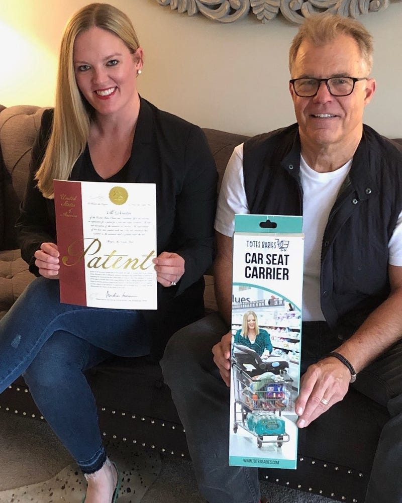 Lindsey Fleischhauer and her father, Stan Valiulis