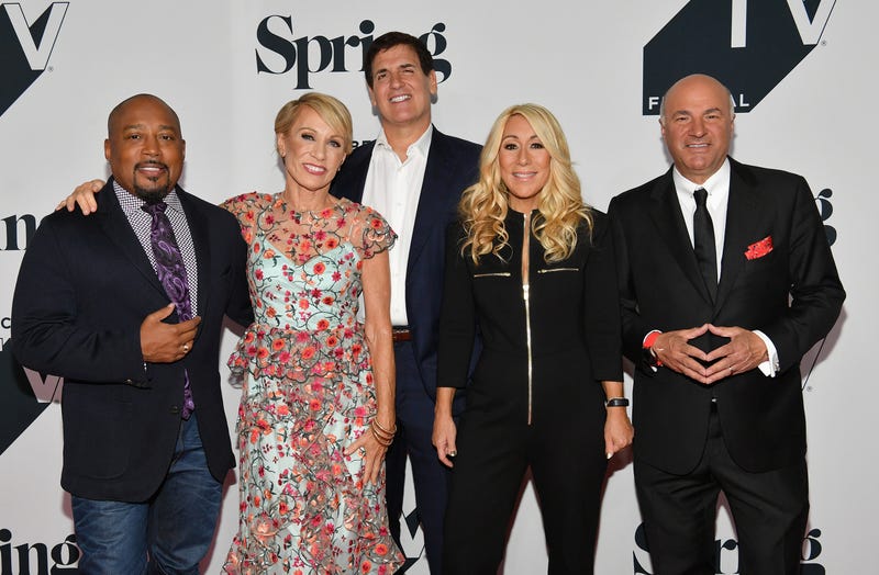 The cast of "Shark Tank"