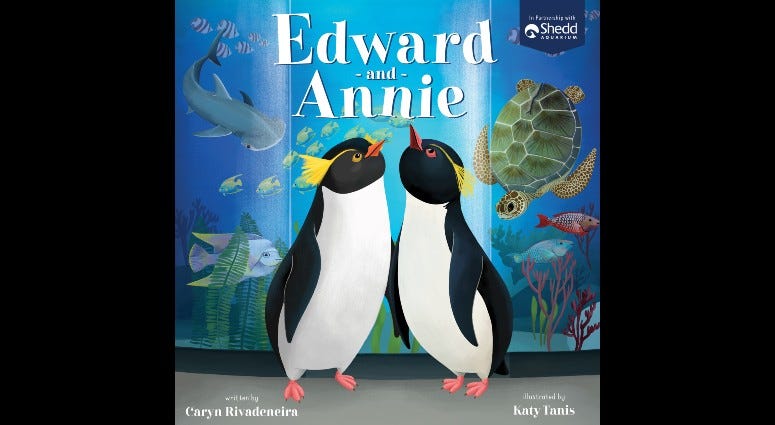 Shedd Aquarium, in partnership with Tommy Nelson, announced Thursday a new picture book, “Edward and Annie: A Penguin Adventure,” that illustrates the penguin field trips that went viral as the COVID-19 pandemic first emerged.