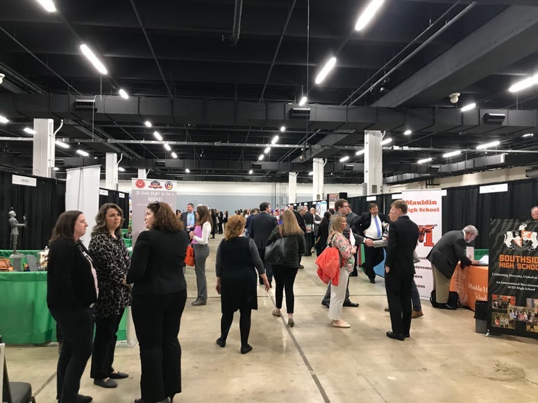 Candidates Connect with Greenville County Schools