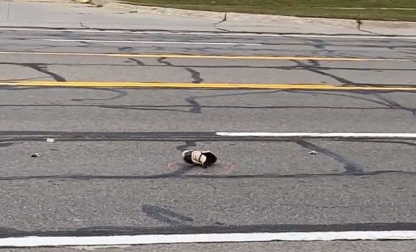 Police in Clinton Township have closed Gratiot Ave. as they investigating into a traffic crash that sent a pedestrian to the hospital with serious injuries.