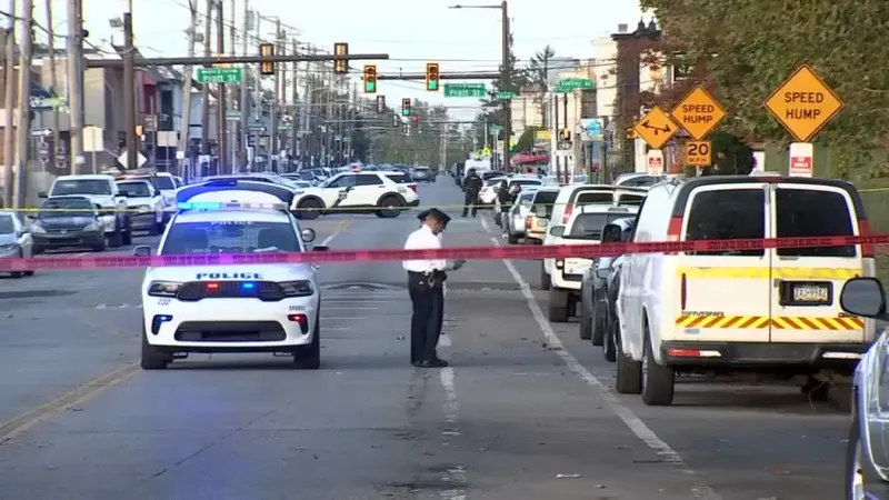 Northeast Philadelphia shooting scene