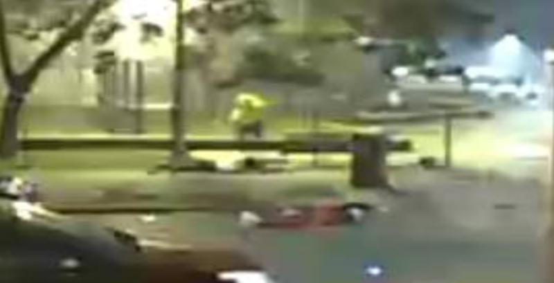 Shooting Surveillance Image