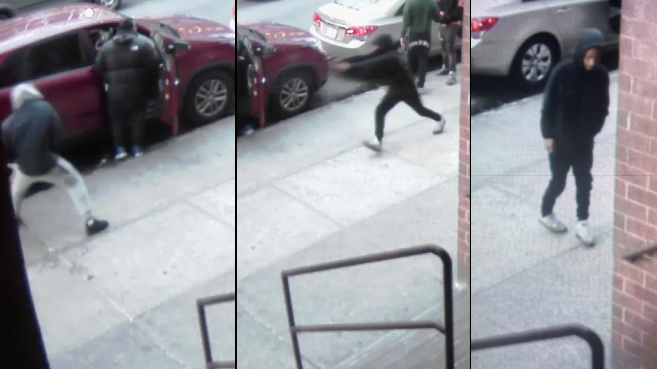 VIDEO: At-large gunman ambushes victim who was fatally shot, run over in the Bronx
