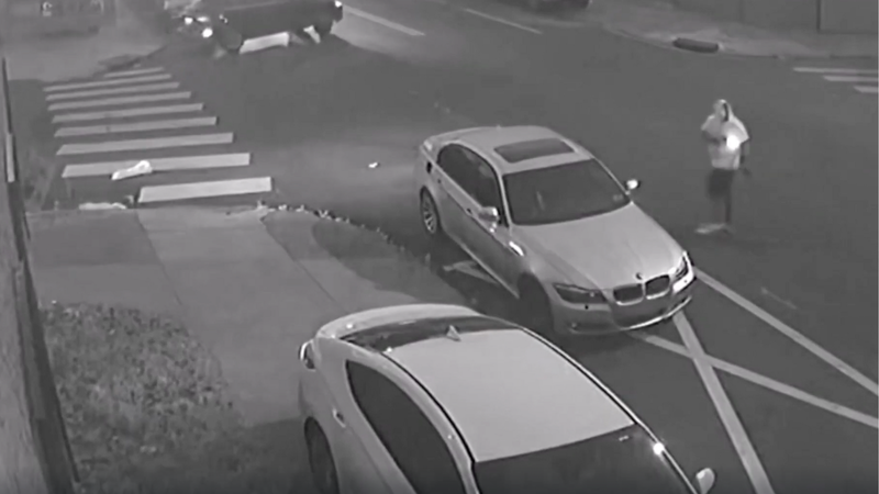 Authorities are looking for a suspect who shot a man earlier this week in North Philadelphia outside an after-hours club.