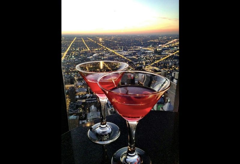 drinks on table