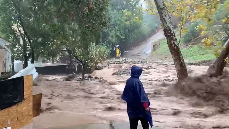 O.C. firefighters make rescues as several become trapped by floodwaters