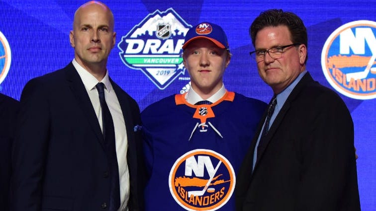 Islanders Select Simon Holmstrom With 23rd Pick In NHL Draft