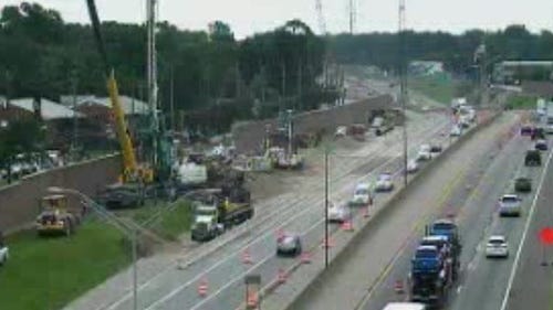 One lane of I-75 reopens in Madison Heights with sinkhole repairs ongoing