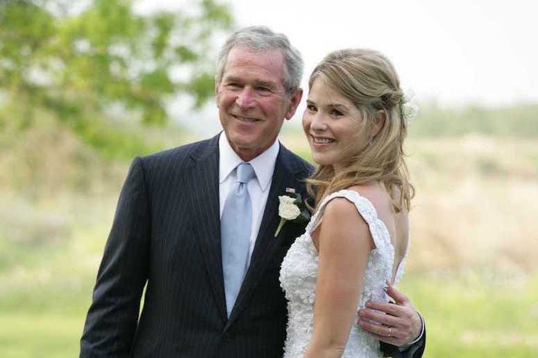 George W. Bush, Jenna Bush Hager, Wedding Day, Prairie Chapel Ranch, 2008