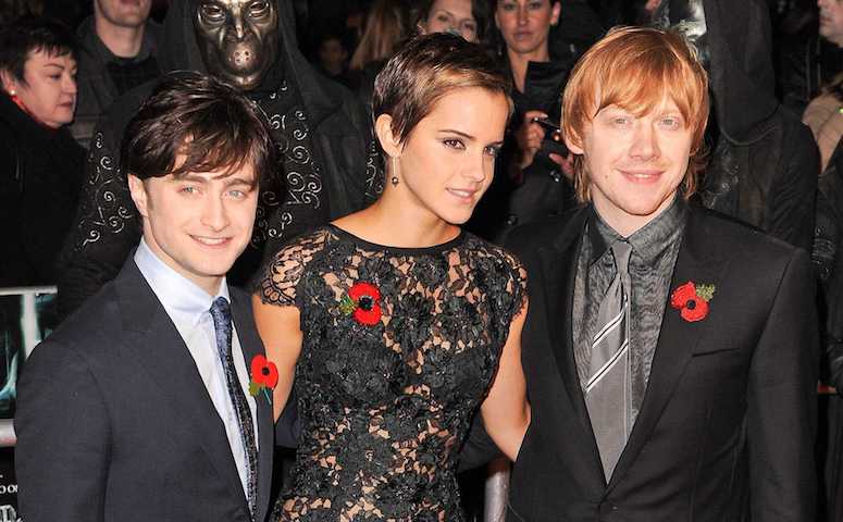 Daniel Radcliffe, Emma Watson, Rupert Grint, Red Carpet, Harry Potter And The Deathly Hallows: Part 1, 2010