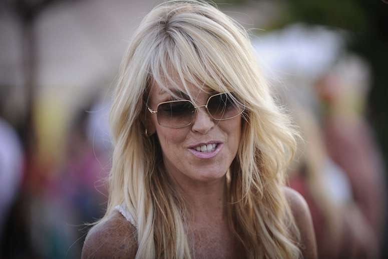 Dina Lohan, Sunglasses, Nathaniel Christan's Hamptons Ferrari Rally, 2011