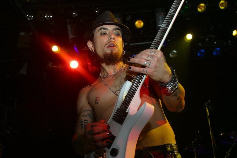 Dave Navarro, Concert, Guitar, Vanity Fair Concert, Fedora, Solo, 2004