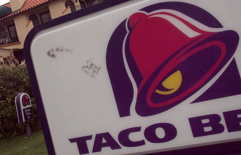 Taco Bell, Sign, California, Hotel, 2005