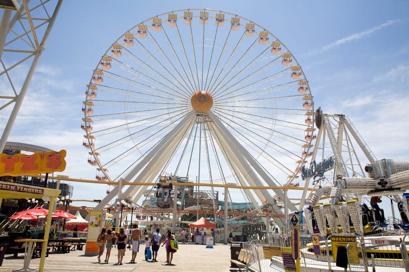 Morey's pier in Wildwood, New Jersey, circa 2010