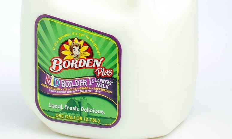 Borden, Milk, Gallon