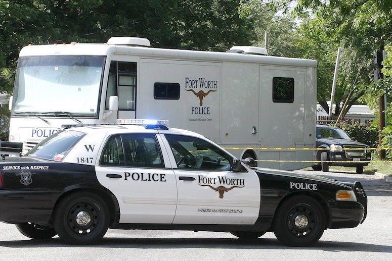 Fort Worth, Police, Vehicle, Neighborhood, 2014