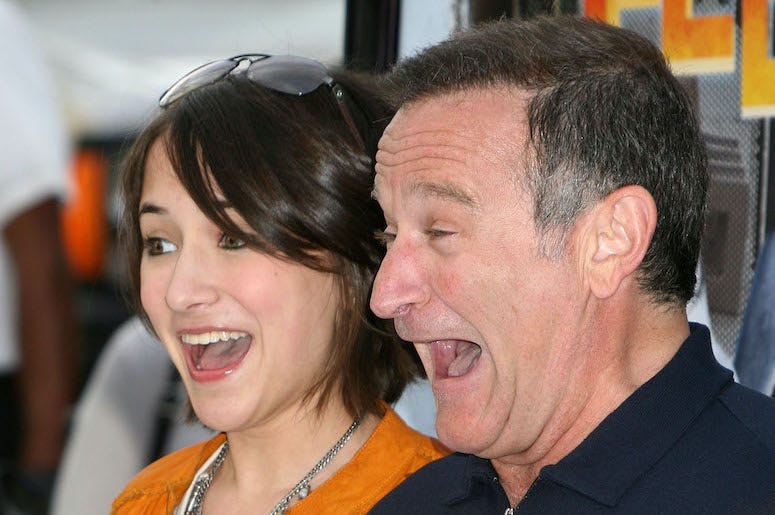 Zelda Williams, Robin Williams, Red Carpet, Happy Feet, Premiere, 2006