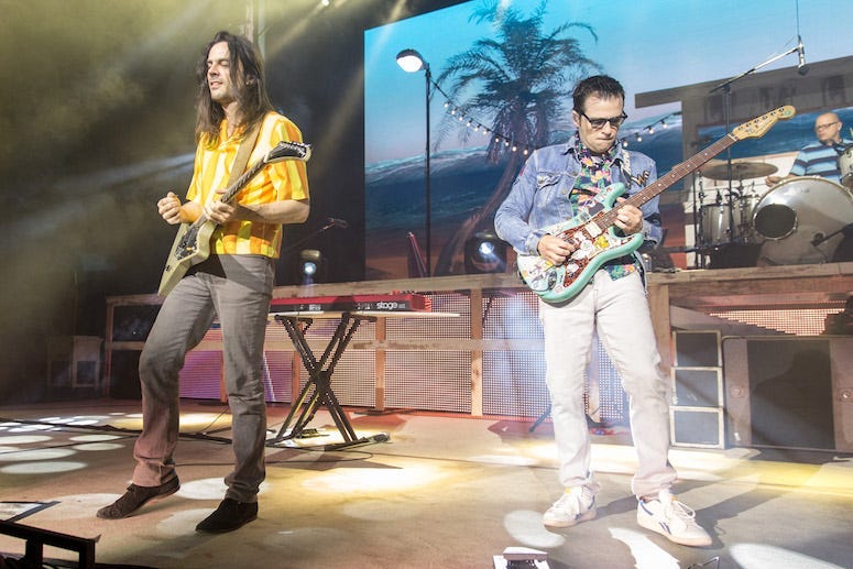 Weezer, Brian Bell, Rivers Cuomo, Concert, Sumemrfest, 2016