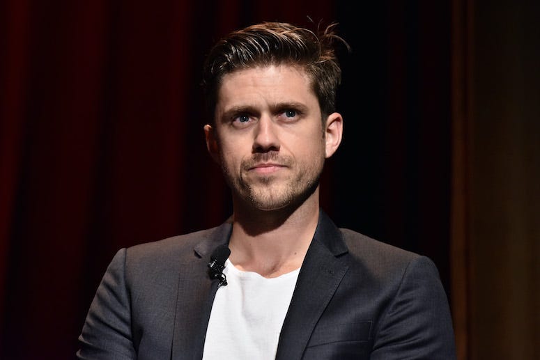 Aaron Tveit, Grease: Live!' Q&A, 2016