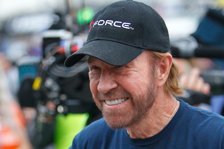 Chuck Norris, AAA Texas 500, Texas Motor Speedway, 2016