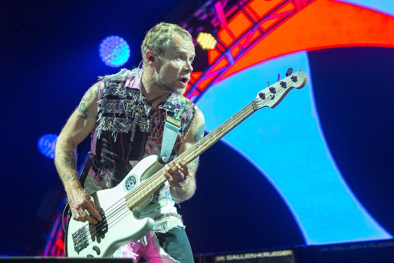 Flea, Red Hot Chili Peppers, Concert, Bass, Bonnaroo Music and Arts Festival, 2017