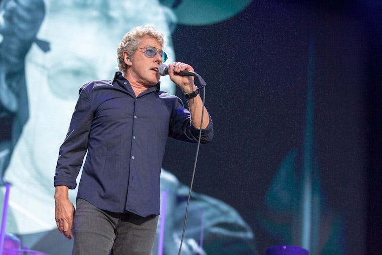 Roger Daltrey, The Who, Singing, Concert,  Outside Lands Music Festival, 2017