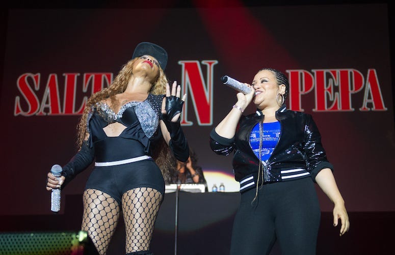 Salt N Pepa, Concert, Sandra Denton, Cheryl James, Arena Birmingham, United Kingdom, 2017