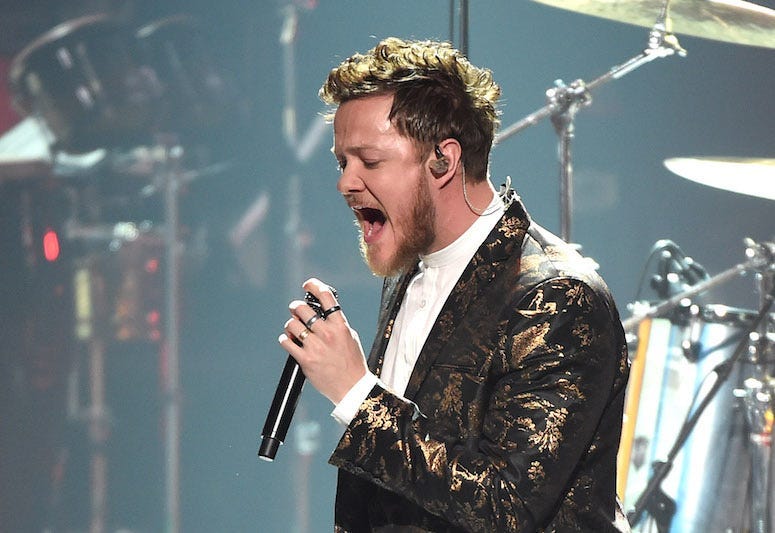 Dan Reynolds, Imagine Dragons, Concert, Singing, MusiCares Person of the Year, Fancy Suit, 2018
